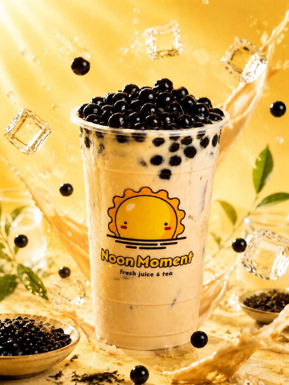 Noon Moment Pearl Milk Tea
